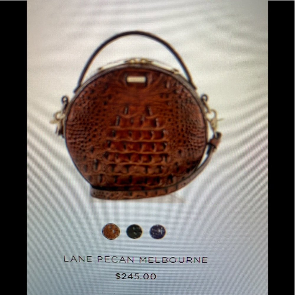 Brahmin brown crossbody
